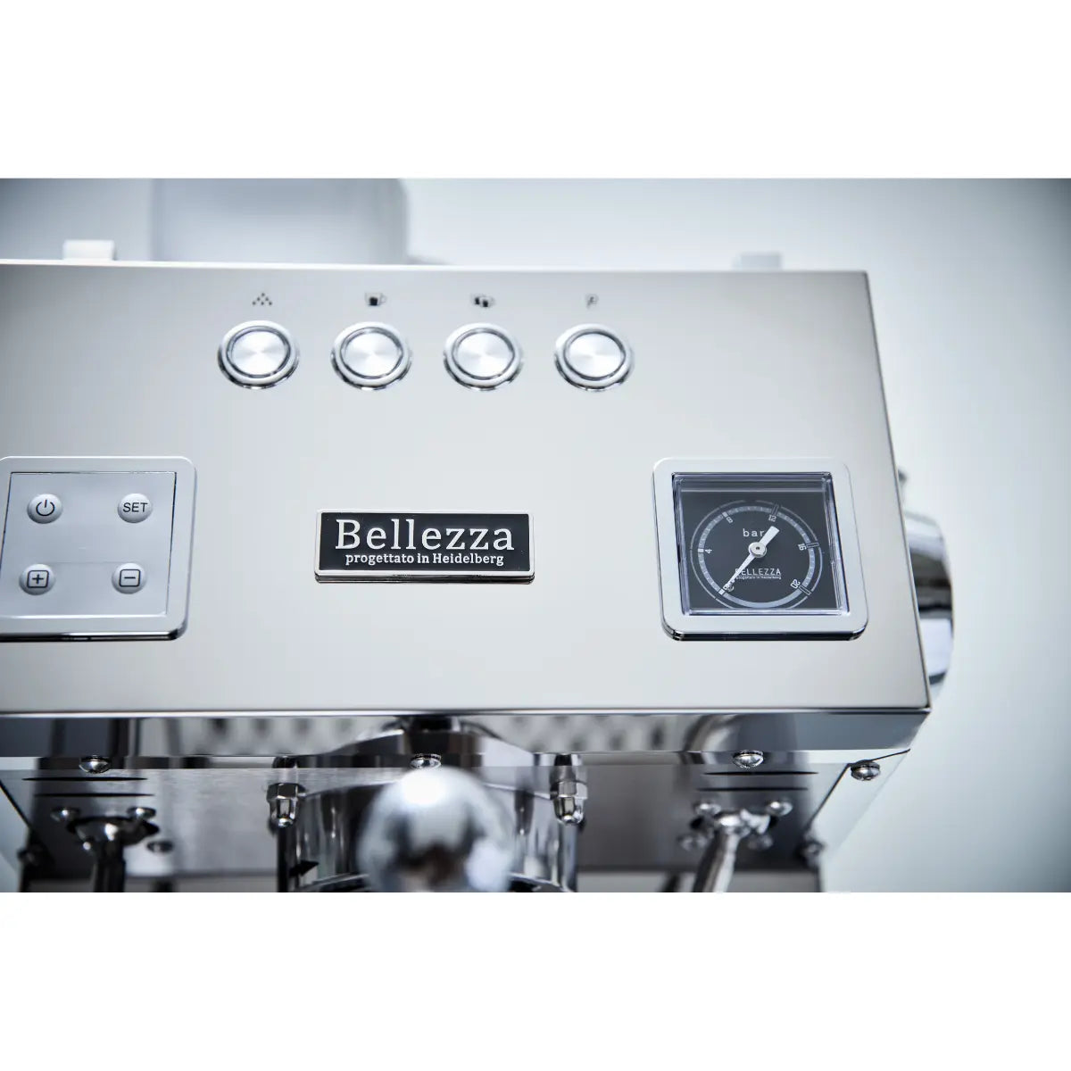 Bellezza Bellona Espresso Machine | Dual Boiler Silver - Prime Coffee Suppliers