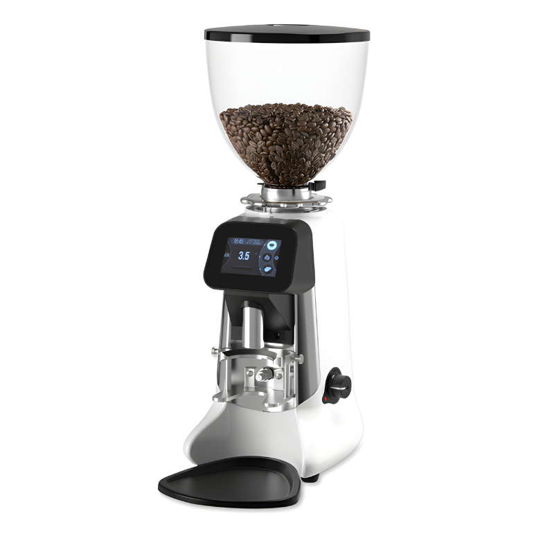 Hey Café Buddy Espresso Grinder 64mm Burr White