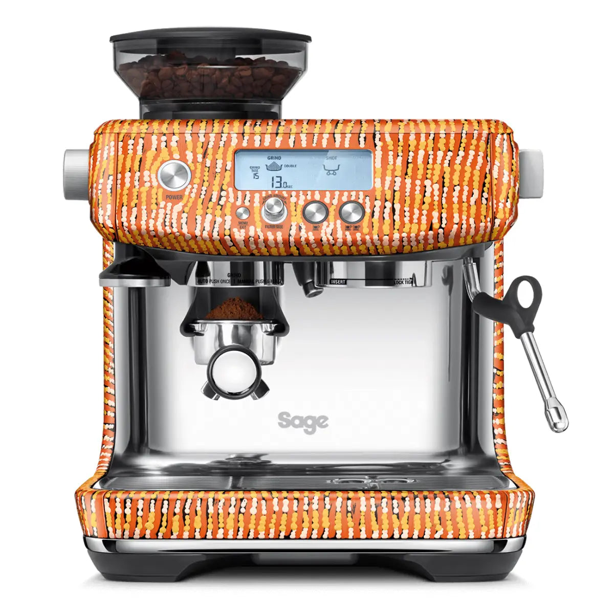 Sage the Barista Pro SES878 Espresso Machine Automatic Aboriginal Culinary Journey