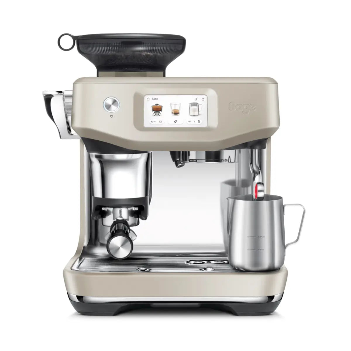 Sage the Barista Touch Impress SES881 Espresso Machine Almond Nougat