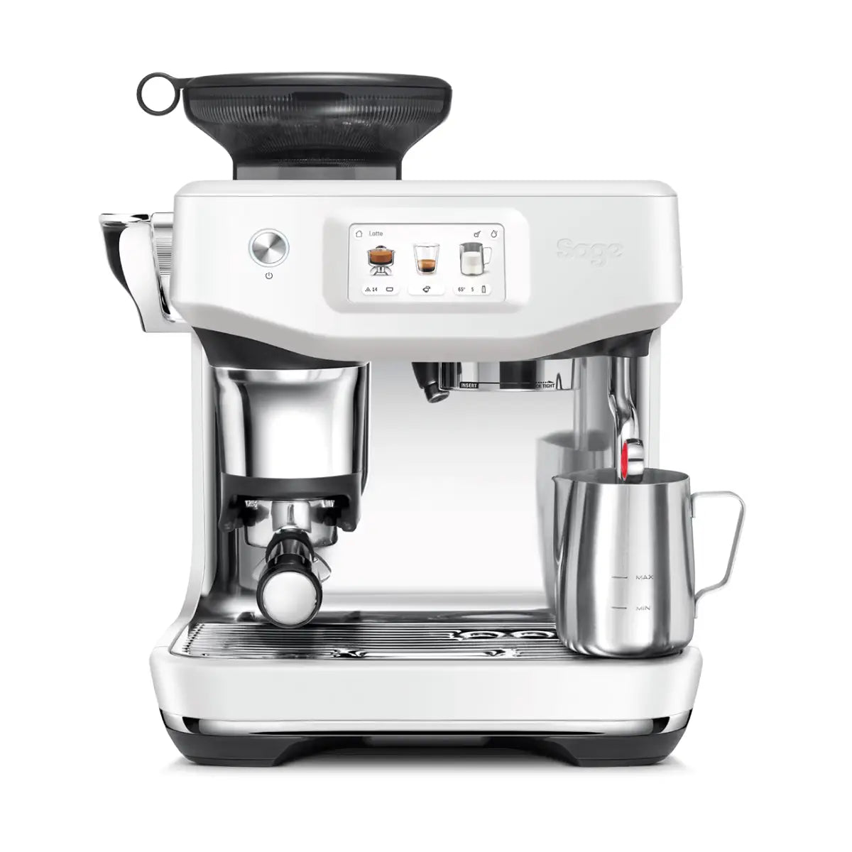 Sage the Barista Touch Impress SES881 Espresso Machine Sea Salt