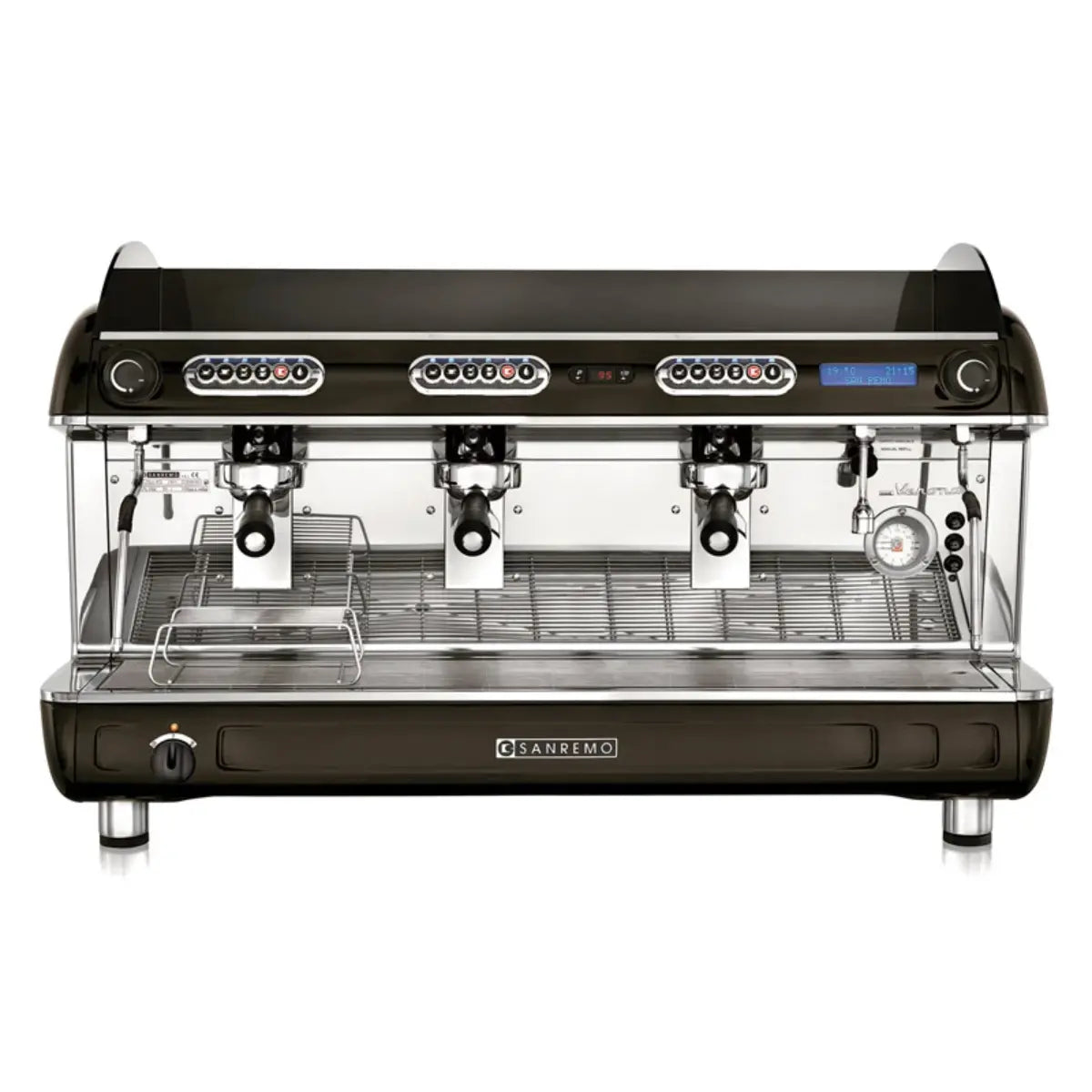 Sanremo Verona SED Espresso Machine + Installation 3 Groups Black