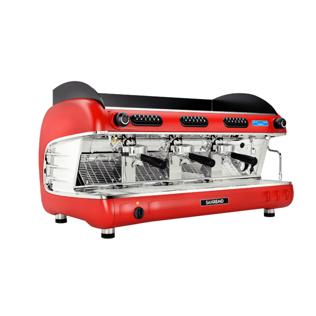 Sanremo Verona SED Espresso Machine + Installation 3 Groups Red