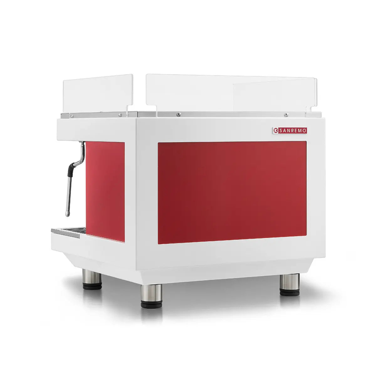 Sanremo Zoe Compact 2 Group Espresso Machine Red