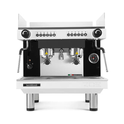 Sanremo Zoe Compact 2 Group Espresso Machine White