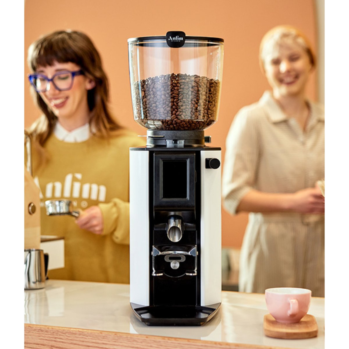 Anfim Milano - Anfim Milano Luna Espresso Grinder 65mm Burr - Espresso Grinder - Prime Coffee Suppliers