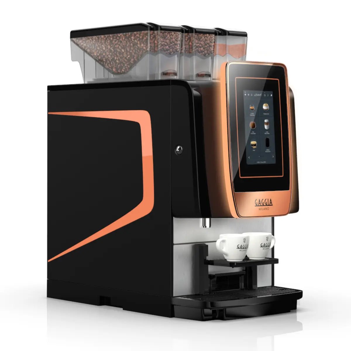 Gaggia - Gaggia La Brillante Bean to Cup Coffee & Espresso Machine - Automatic | 2 Beans, 1 Chocolate + Fresh Milk - Coffee Machine - Prime Coffee Suppliers