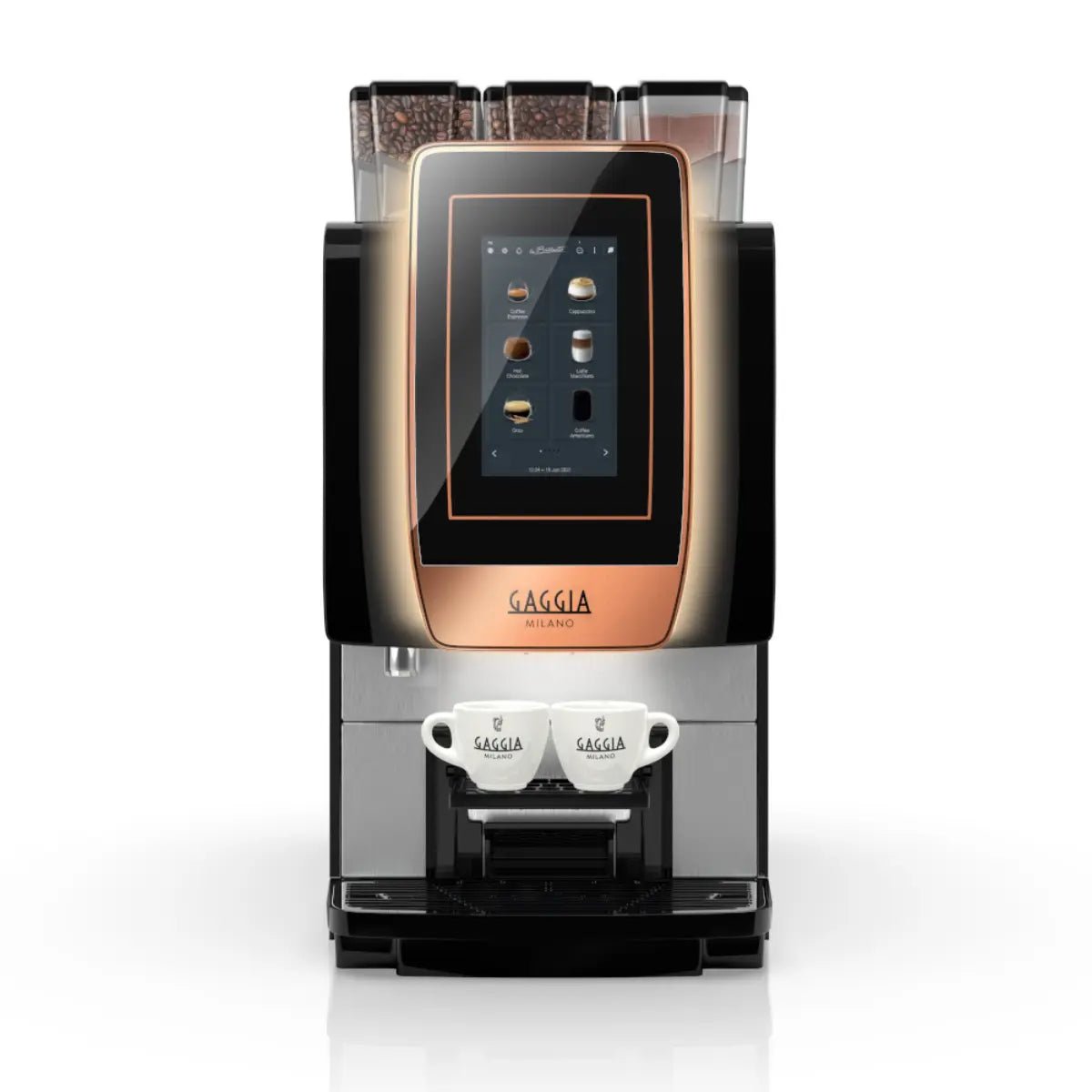 Gaggia - Gaggia La Brillante Bean to Cup Coffee & Espresso Machine - Automatic | 2 Beans, 1 Chocolate + Fresh Milk - Coffee Machine - Prime Coffee Suppliers