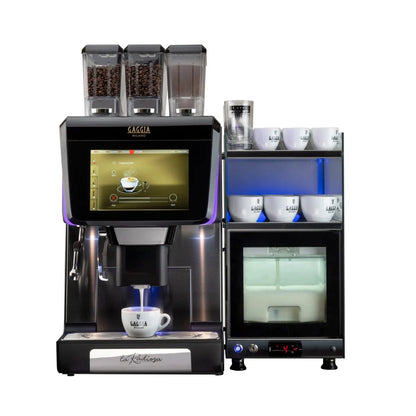 Gaggia - Gaggia La Radiosa Bean to Cup Coffee & Espresso Machine - Automatic | 2 Beans + 1 Soluble - Coffee Machine - Prime Coffee Suppliers