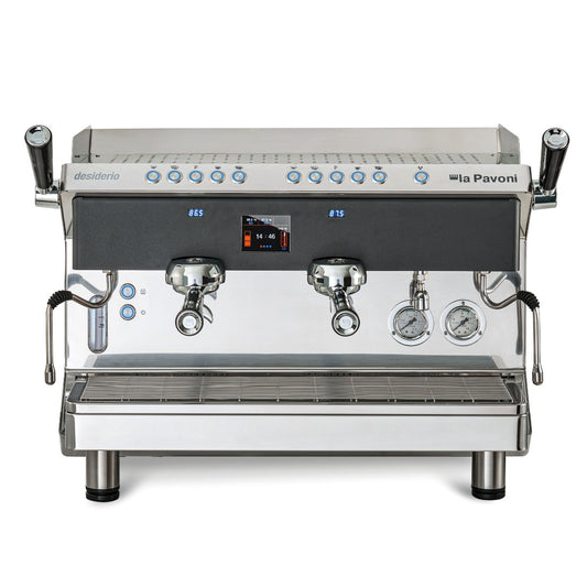 La Pavoni - La Pavoni Desiderio Espresso Machine 2 Group - Ex Display Model - Espresso Machine - Prime Coffee Suppliers