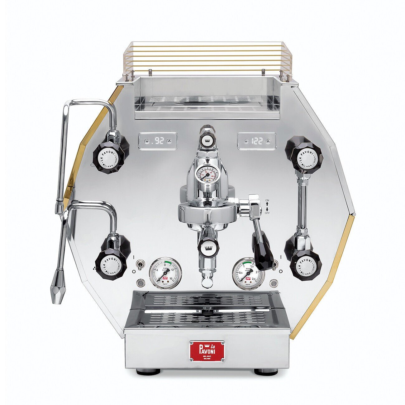 La Pavoni - La Pavoni Diamantina Espresso Coffee Machine | Dual Boiler - Coffee Machine - Prime Coffee Suppliers