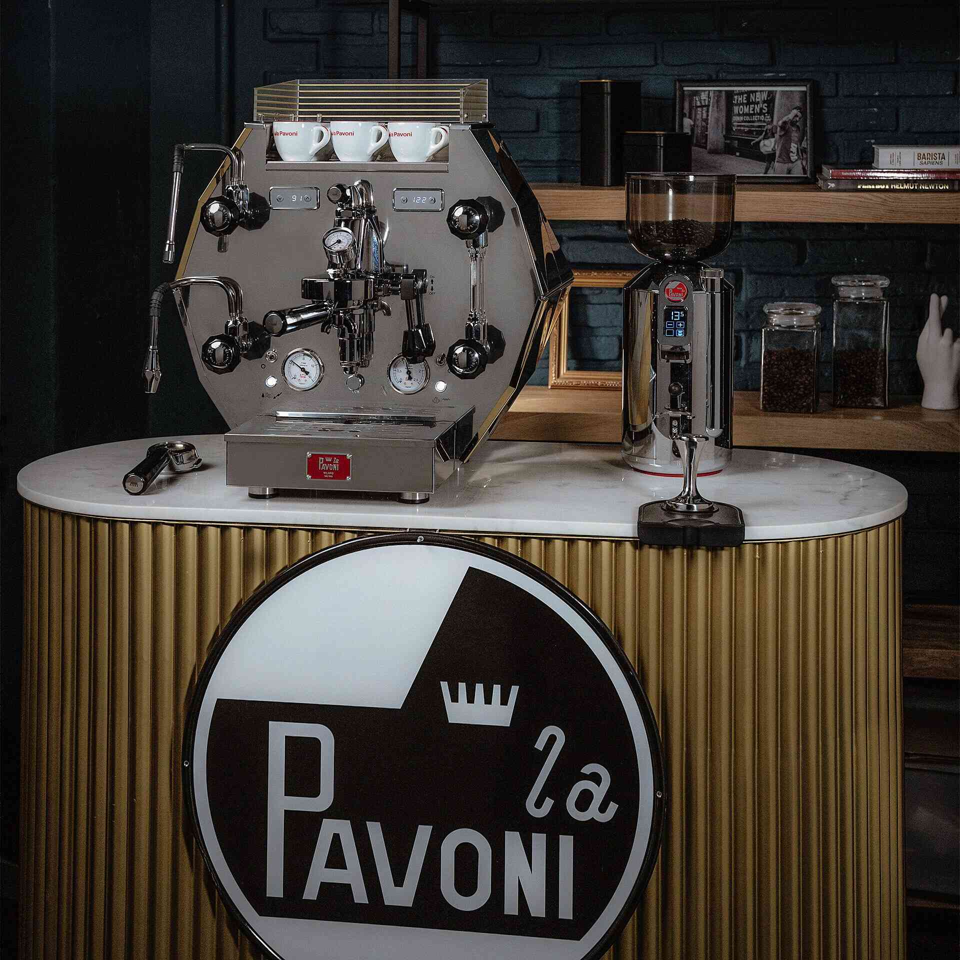 La Pavoni - La Pavoni Diamantina Espresso Coffee Machine | Dual Boiler - Coffee Machine - Prime Coffee Suppliers