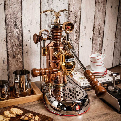 La Pavoni - La Pavoni Esperto Edotto Lever Espresso Coffee Machine | Manual - Coffee Machine - Prime Coffee Suppliers