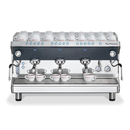 La Pavoni - La Pavoni Geniale Espresso Machine 2 - 3 group - Espresso Machine - Prime Coffee Suppliers