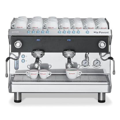 La Pavoni - La Pavoni Geniale Espresso Machine 2 - 3 group - Espresso Machine - Prime Coffee Suppliers