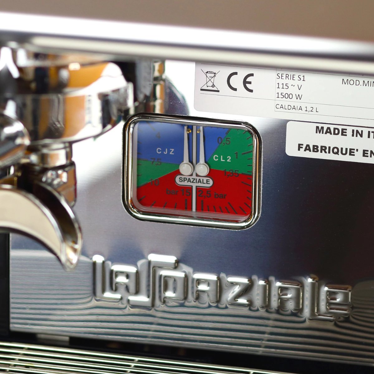 La Spaziale - La Spaziale S1 Mini Vivaldi 2 Espresso Machine - 1 Group, Dual Boiler 0.45L & 1.2L - Espresso Machine - Prime Coffee Suppliers