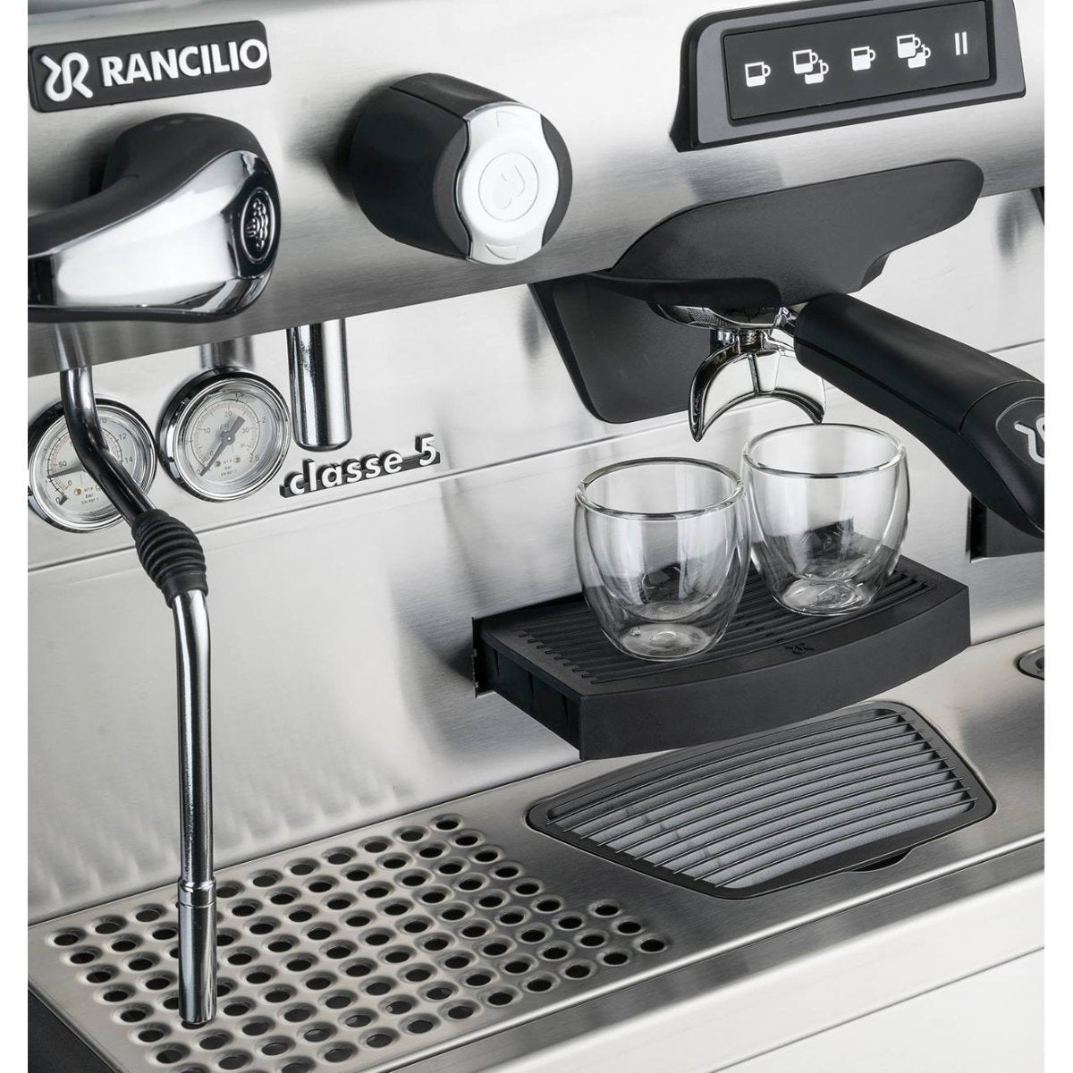 Rancilio - Rancilio Classe 5 ECO USB 2 Group Compact Espresso Machine + C - Lever Technology - Espresso Machine - Prime Coffee Suppliers