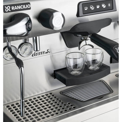 Rancilio - Rancilio Classe 5 S/S TALL Espresso Machine | Semi-Automatic Dosing | Single Boiler - Coffee Machine - Prime Coffee Suppliers