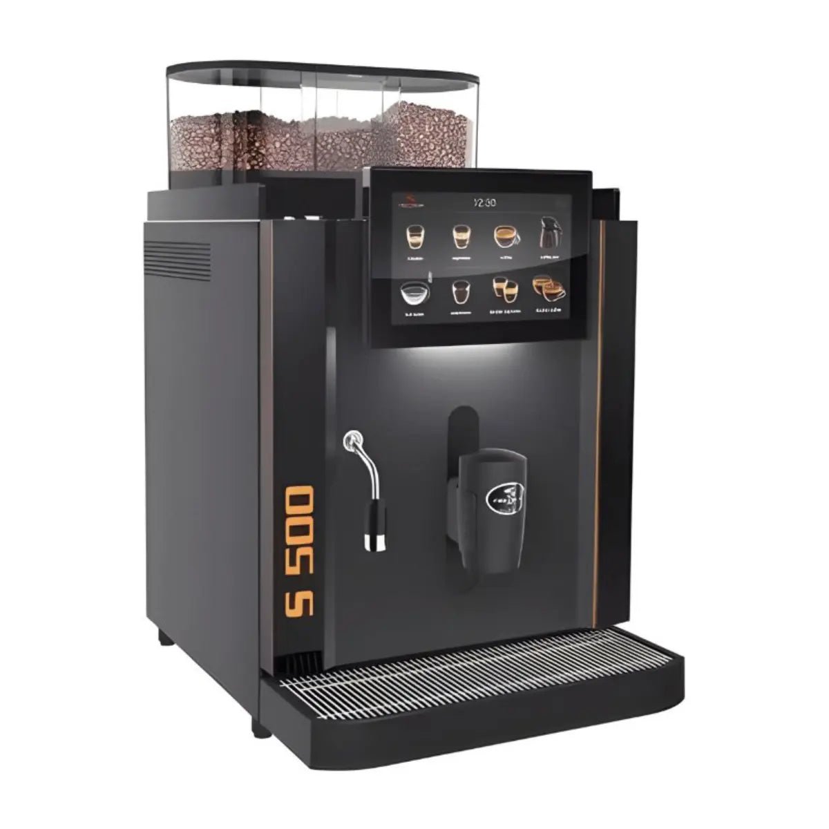 Rex - Royal - Rex Royal S500 Bean to Cup Coffee Machine + 10 Litre Milk Fridge, Installation and Service Package - Coffee Machine - Prime Coffee Suppliers