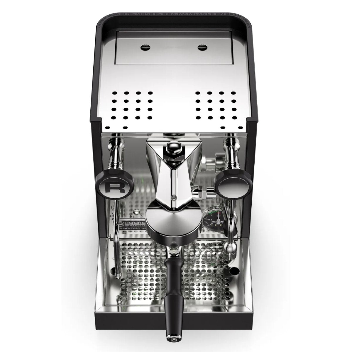 Rocket Espresso - Rocket Appartamento TCA Espresso Machine - Temperature Control - Black/Black - Coffee Machine - Prime Coffee Suppliers