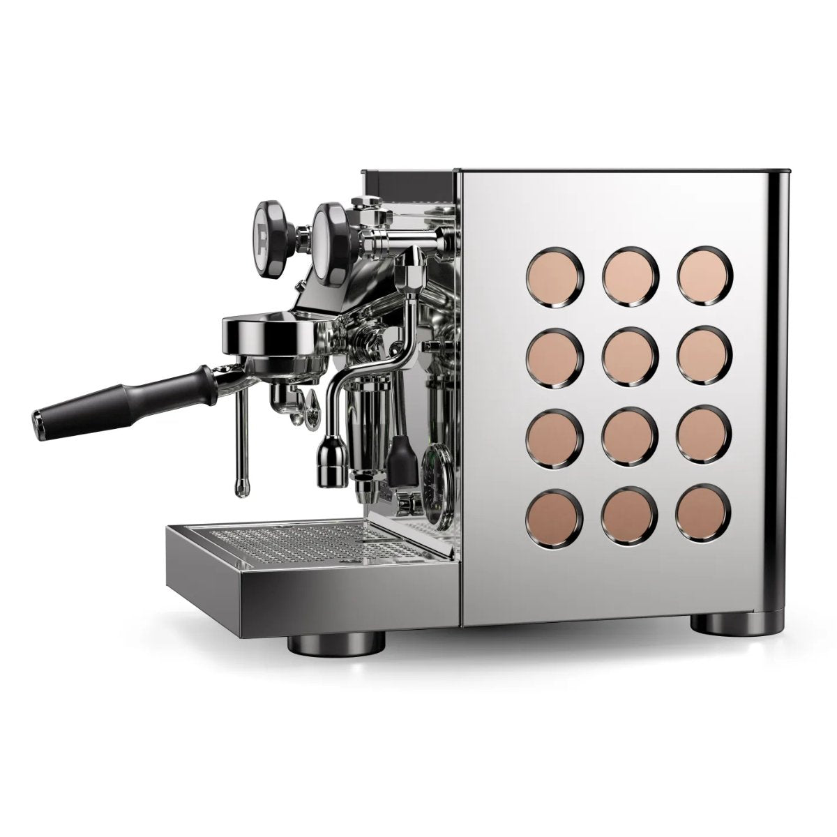 Rocket Espresso - Rocket Appartamento TCA Espresso Machine - Temperature Control - Steel/ Copper - Coffee Machine - Prime Coffee Suppliers