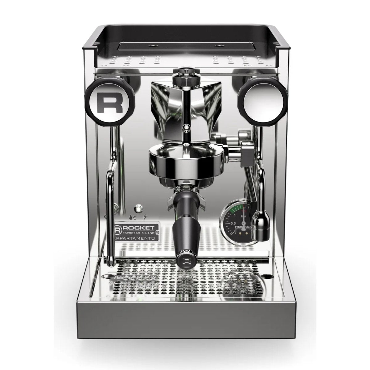 Rocket Espresso - Rocket Appartamento TCA Espresso Machine - Temperature Control - Steel/ Copper - Coffee Machine - Prime Coffee Suppliers