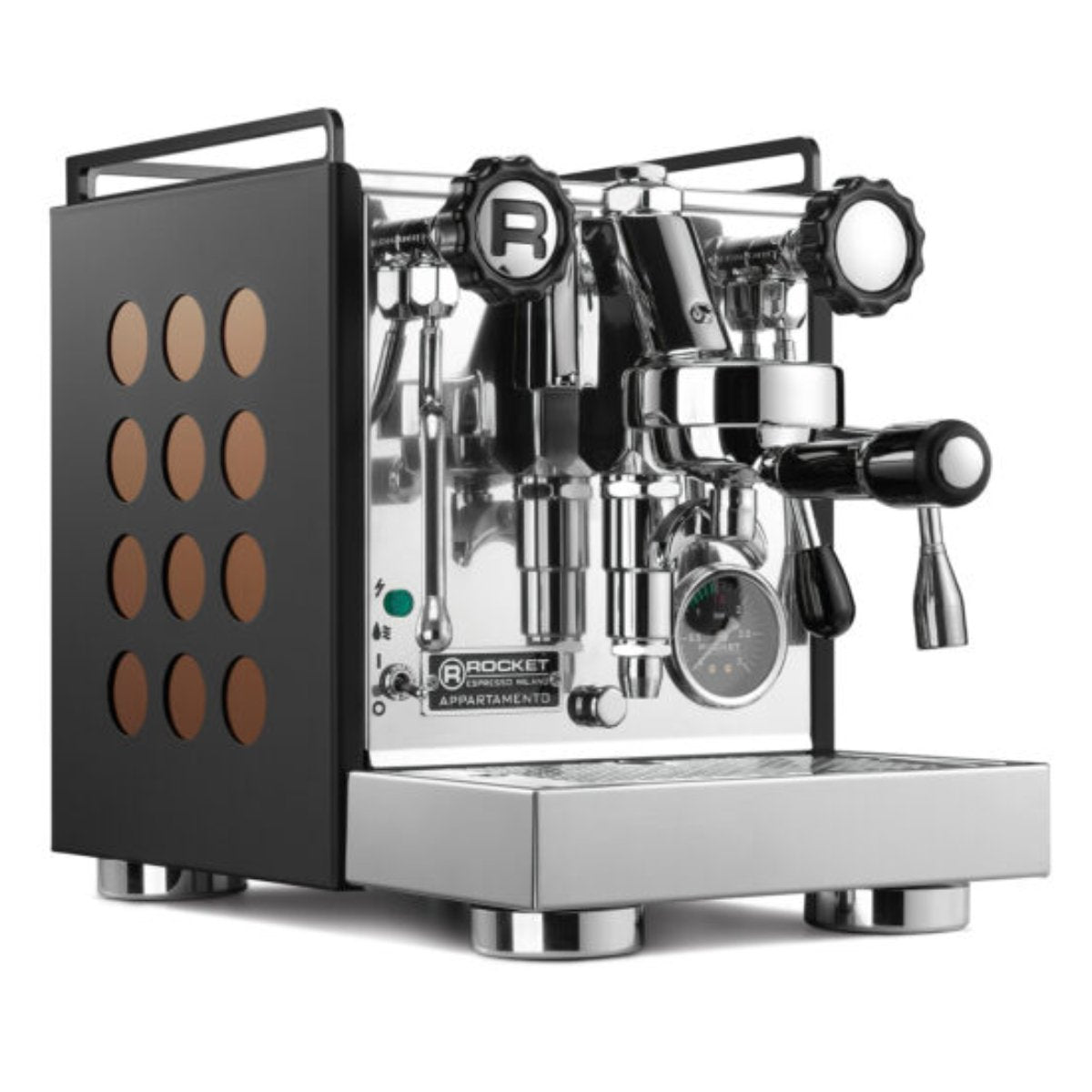 Rocket Espresso - Rocket Espresso Appartamento Serie Nera Home Espresso Machine - Espresso Machine - Prime Coffee Suppliers