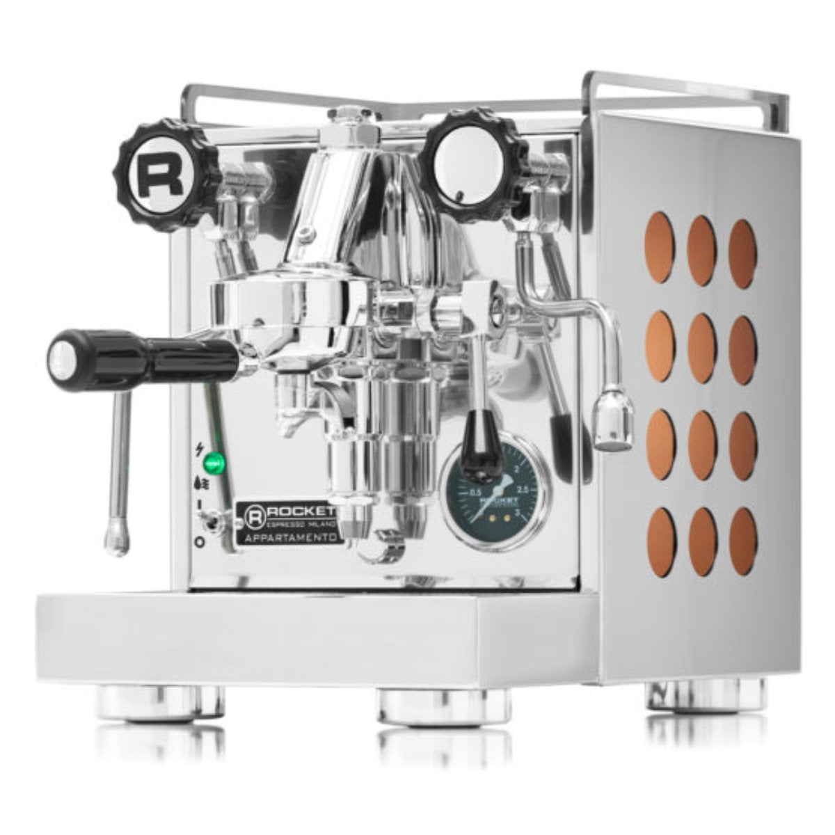 Rocket Espresso - Rocket Espresso Appartamento Serie Nera Home Espresso Machine - Espresso Machine - Prime Coffee Suppliers