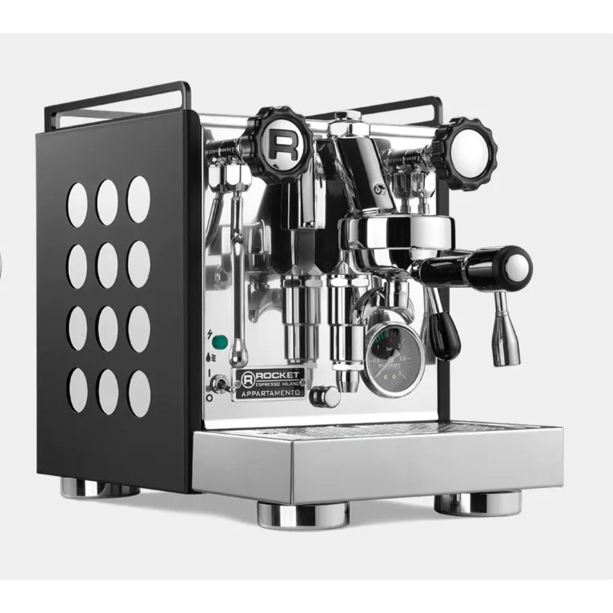 Rocket Espresso - Rocket Espresso Appartamento Serie Nera Home Espresso Machine - Espresso Machine - Prime Coffee Suppliers