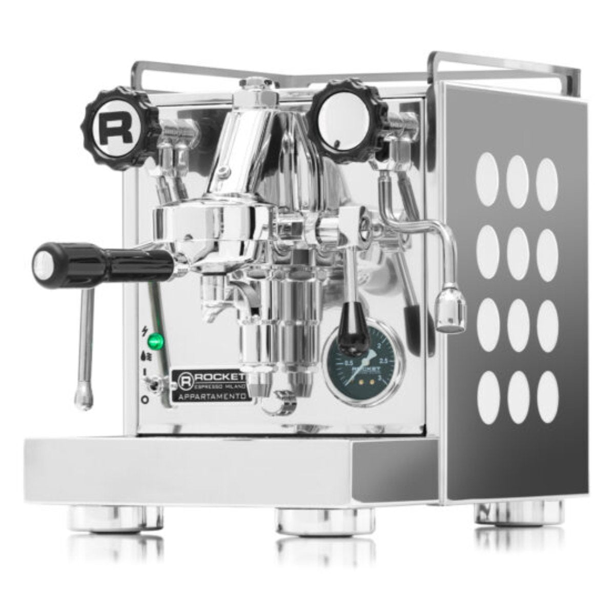 Rocket Espresso - Rocket Espresso Appartamento Serie Nera Home Espresso Machine - Espresso Machine - Prime Coffee Suppliers