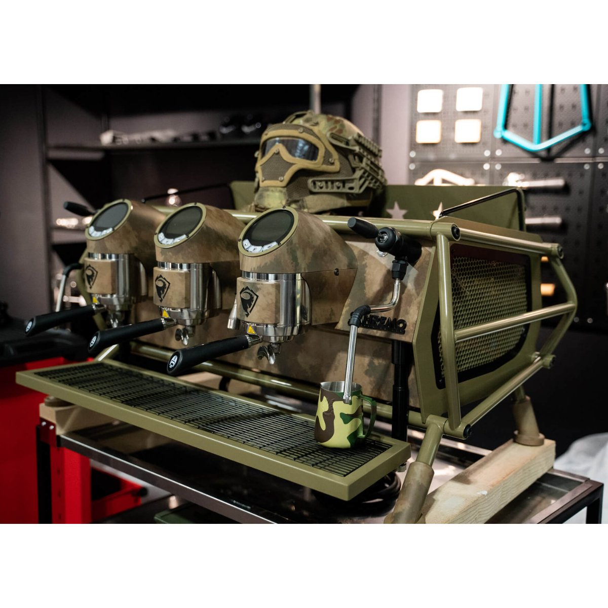 San Remo - San Remo Café Racer Espresso Machine - Advanced Stainless Steel Boiler - 2,3 Group - Espresso Machine - Prime Coffee Suppliers