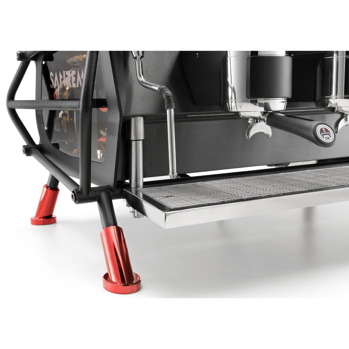 San Remo - SanRemo Café Racer Espresso Machine - 2/3 Group - Black / Red - Special Offer - Espresso Machine - Prime Coffee Suppliers