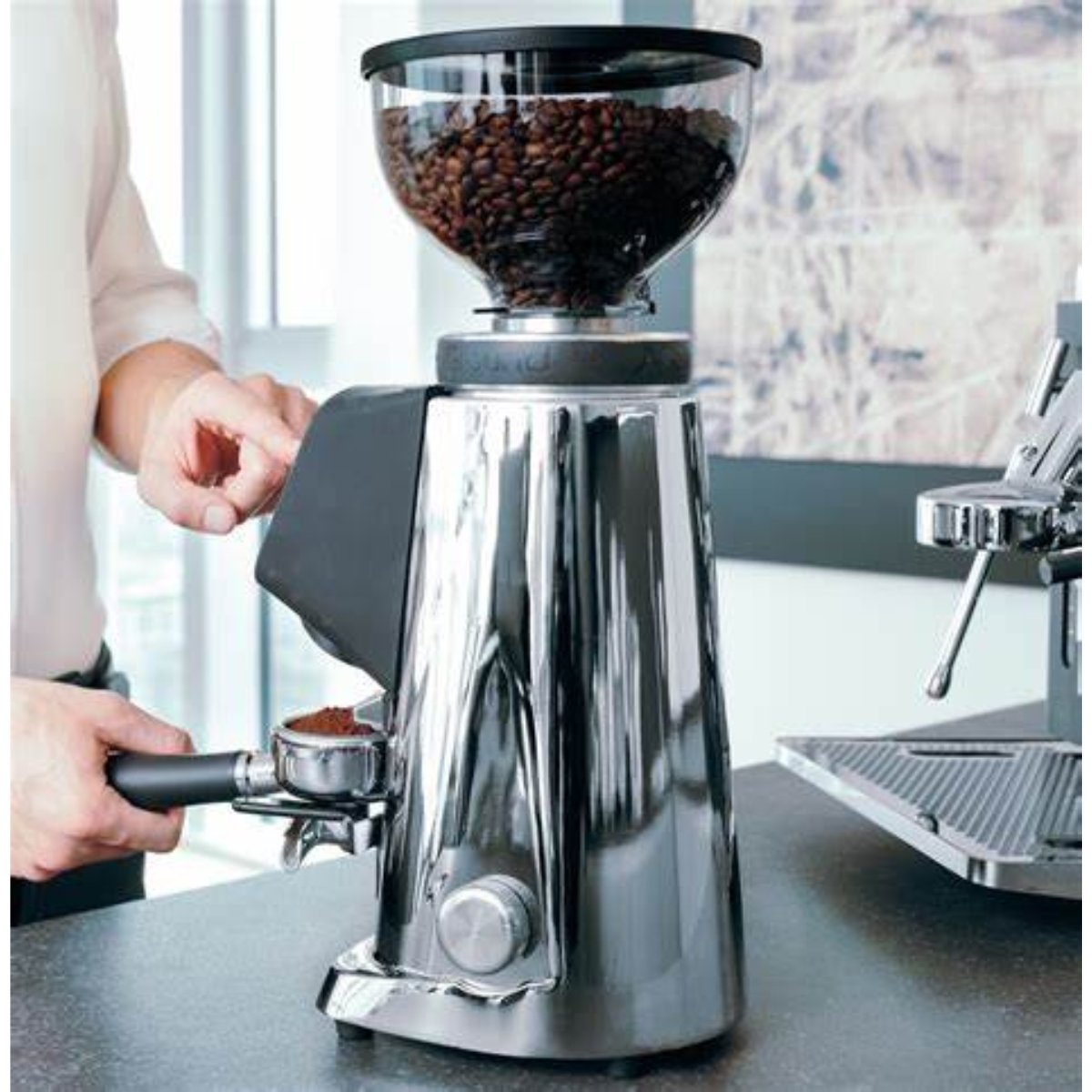 San Remo - SanRemo Cube All ground Home Grinder - Espresso to Filter - Espresso Grinder - Prime Coffee Suppliers