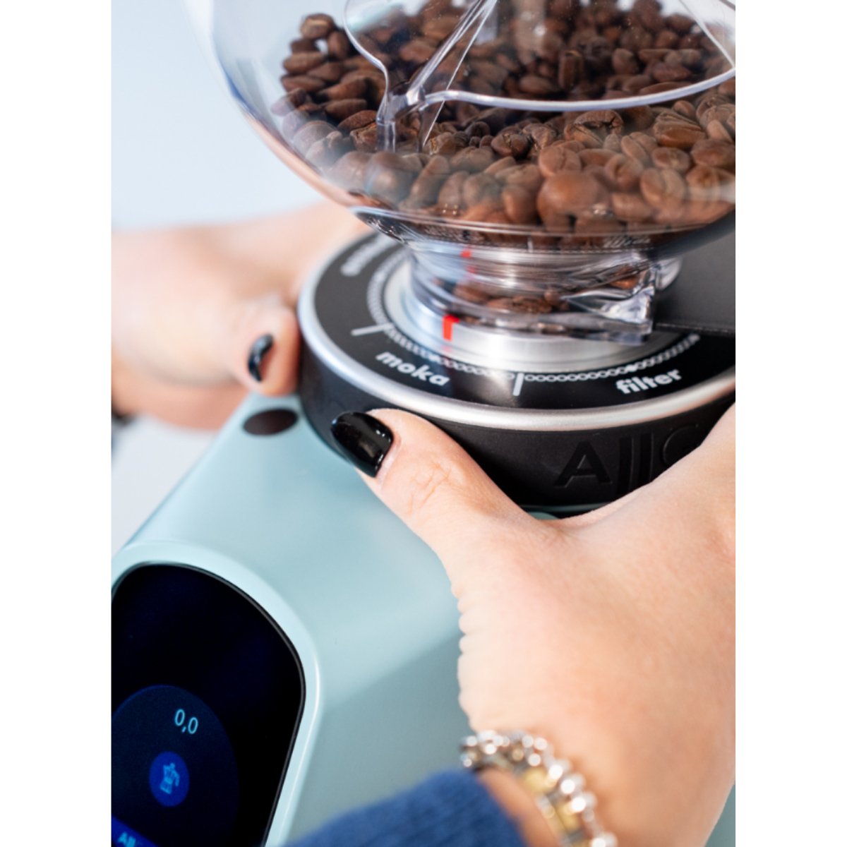 San Remo - SanRemo Cube All ground Home Grinder - Espresso to Filter - Espresso Grinder - Prime Coffee Suppliers