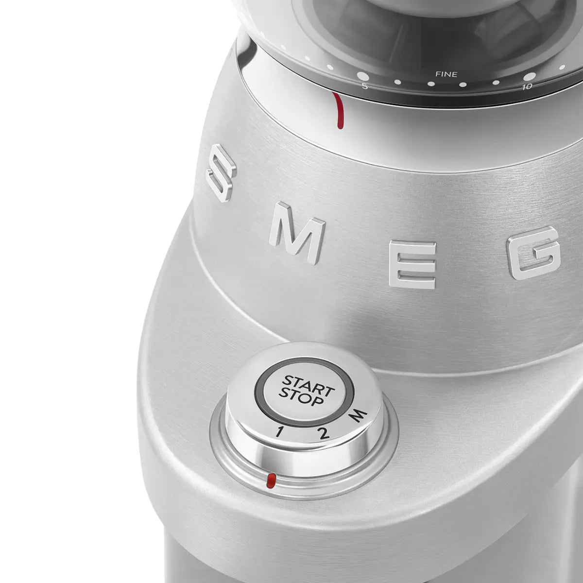 Smeg - Smeg CGF02 Mini Pro Coffee Grinder in Stainless Steel - Coffee Grinder - Prime Coffee Suppliers