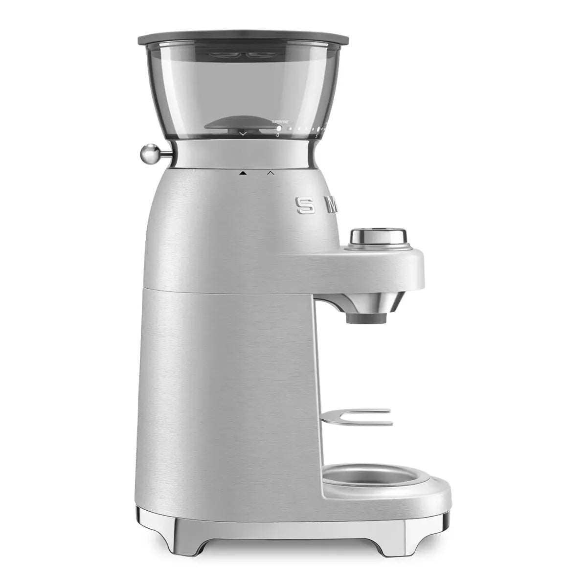 Smeg - Smeg CGF02 Mini Pro Coffee Grinder in Stainless Steel - Coffee Grinder - Prime Coffee Suppliers