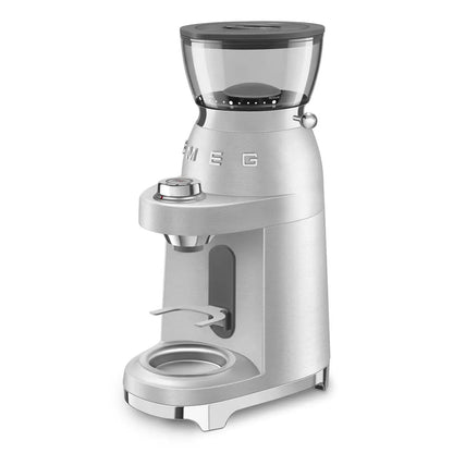 Smeg - Smeg CGF02 Mini Pro Coffee Grinder in Stainless Steel - Coffee Grinder - Prime Coffee Suppliers