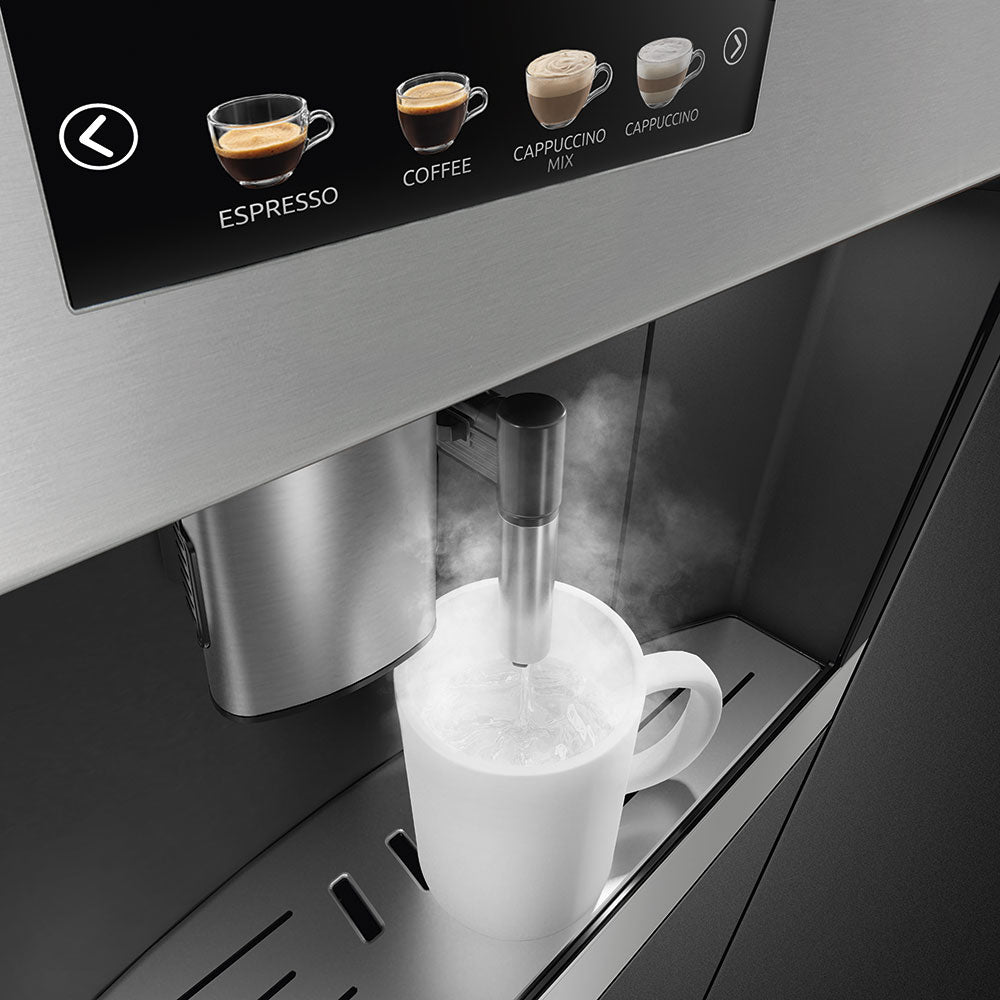 Smeg - Smeg Classic Built - in Aesthetic Coffee Machine - Automatic - Coffee Grinder - Prime Coffee Suppliers