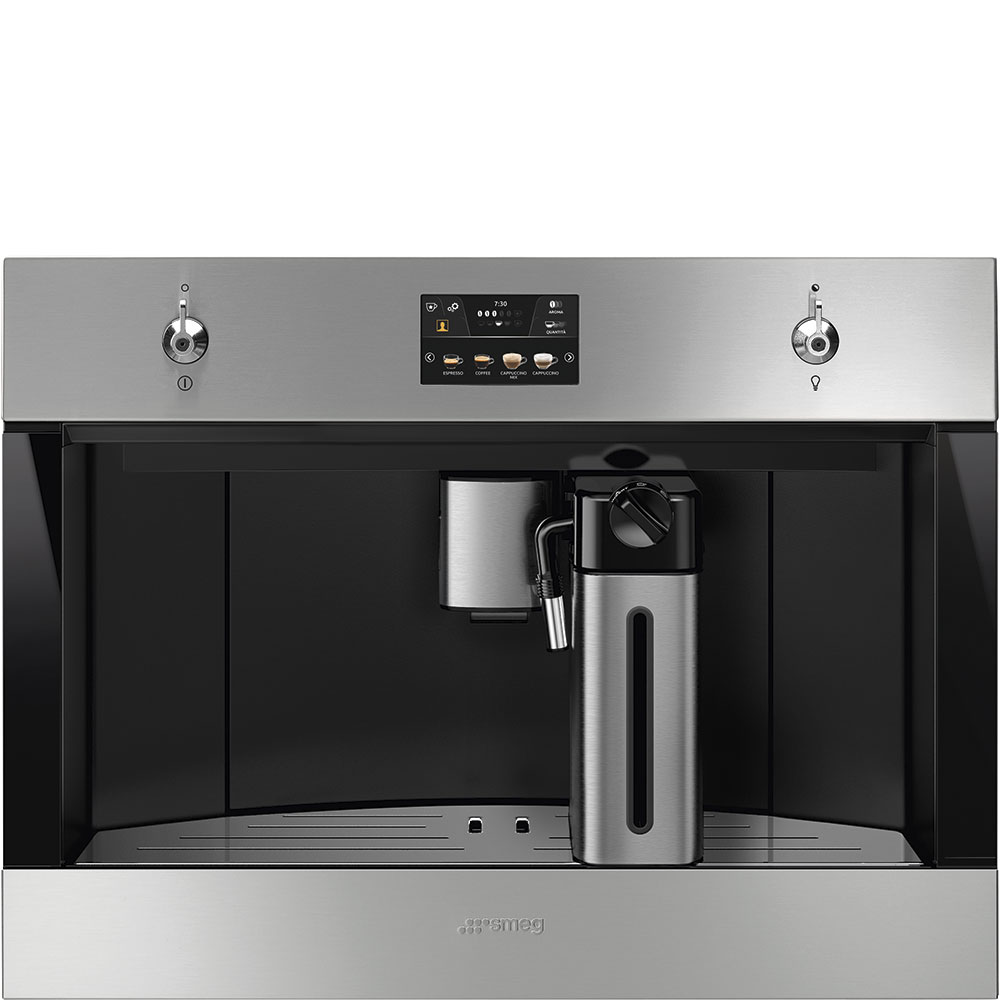 Smeg - Smeg Classic Built - in Aesthetic Coffee Machine - Automatic - Coffee Grinder - Prime Coffee Suppliers