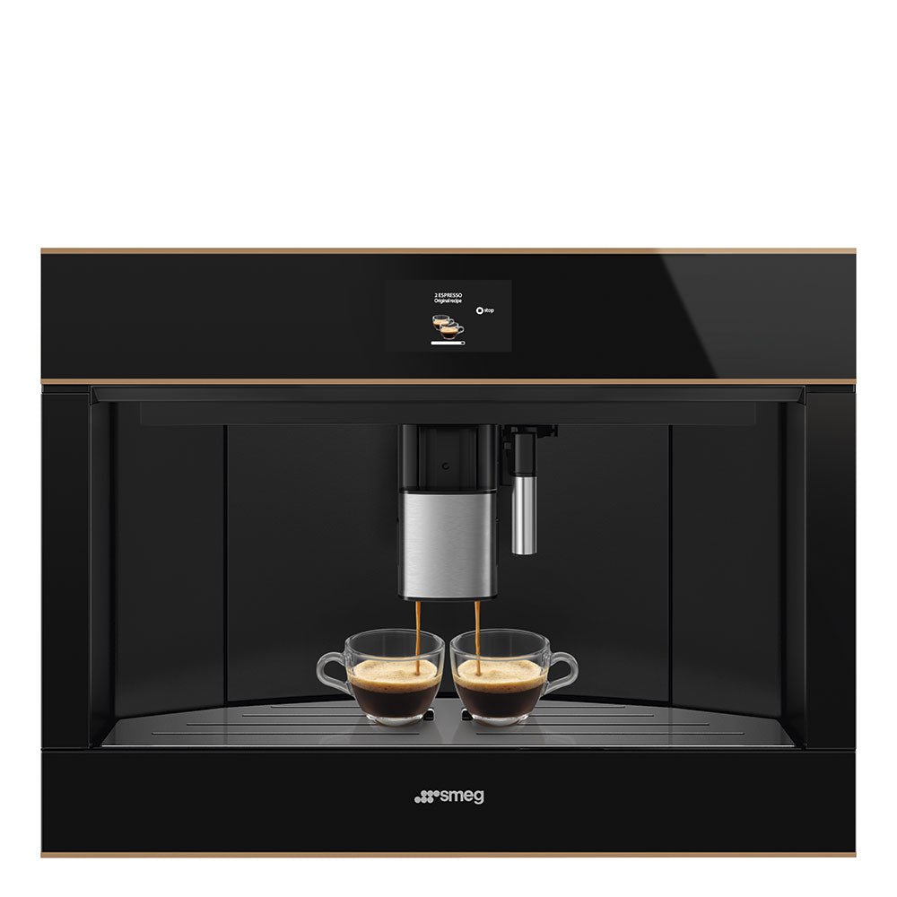 Smeg - Smeg Dolce Stil Novo Built - in Aesthetic Coffee Machine - Automatic - Coffee Grinder - Prime Coffee Suppliers