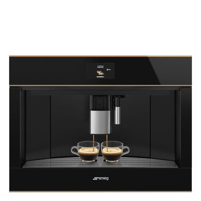 Smeg - Smeg Dolce Stil Novo Built - in Aesthetic Coffee Machine - Automatic - Coffee Grinder - Prime Coffee Suppliers