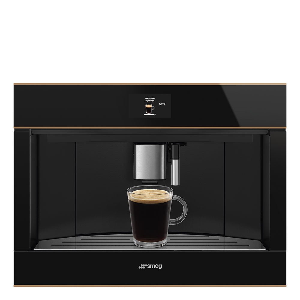 Smeg - Smeg Dolce Stil Novo Built - in Aesthetic Coffee Machine - Automatic - Coffee Grinder - Prime Coffee Suppliers