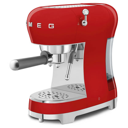 Smeg - Smeg ECF02 Espresso Coffee Machine 50's Style - Manual - Espresso Machine - Prime Coffee Suppliers