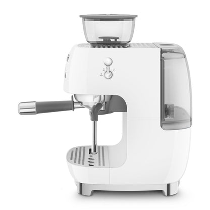 Smeg - Smeg EGF03 Espresso Coffee Machine 50's Style - with Grinder - Espresso Machine - Prime Coffee Suppliers