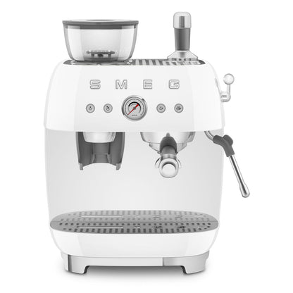 Smeg - Smeg EGF03 Espresso Coffee Machine 50's Style - with Grinder - Espresso Machine - Prime Coffee Suppliers