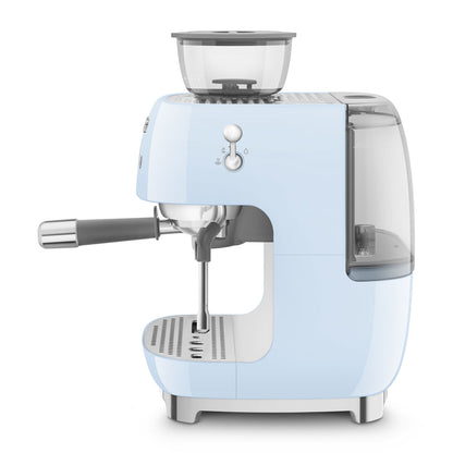 Smeg - Smeg EGF03 Espresso Coffee Machine 50's Style - with Grinder - Espresso Machine - Prime Coffee Suppliers