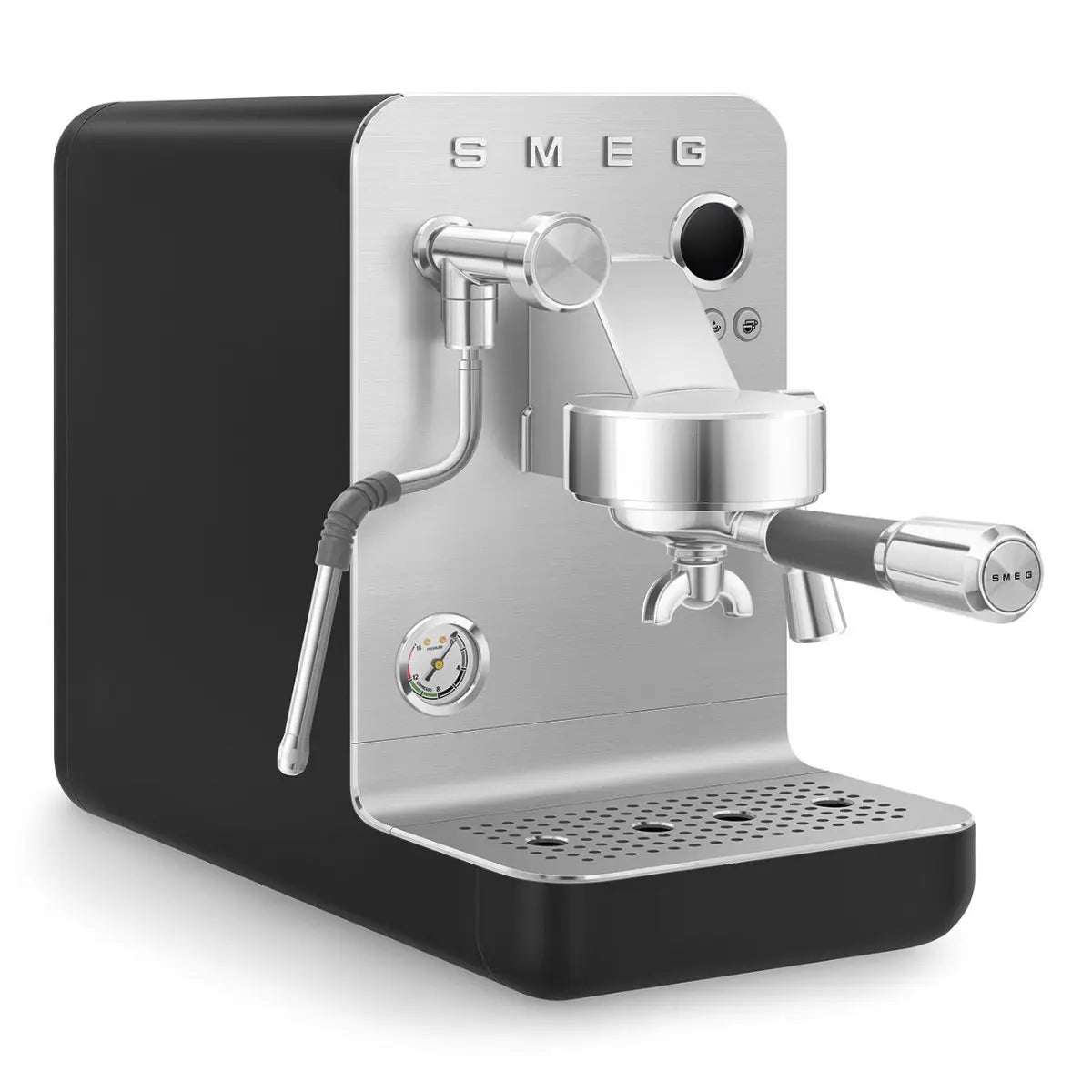 Smeg - Smeg EMC02 MiniPro Espresso Machine + Smeg CGF02 Mini Pro Coffee Grinder Home Bundle Kit - Espresso Machine - Prime Coffee Suppliers