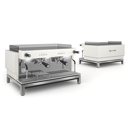 CREM - CREM EX3 2 Group Display Espresso Machine 11.5 Litres, Black & White - Espresso Machine - Primecoffeesuppliers