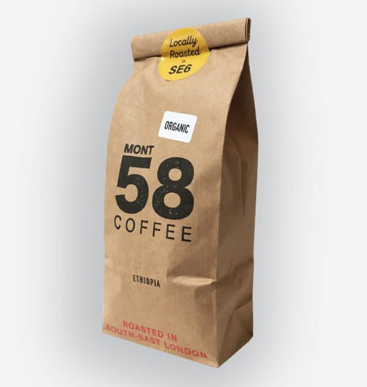 Mont58 - MONT58 Ethiopia Organic Coffee Beans - Coffee Beans - Primecoffeesuppliers